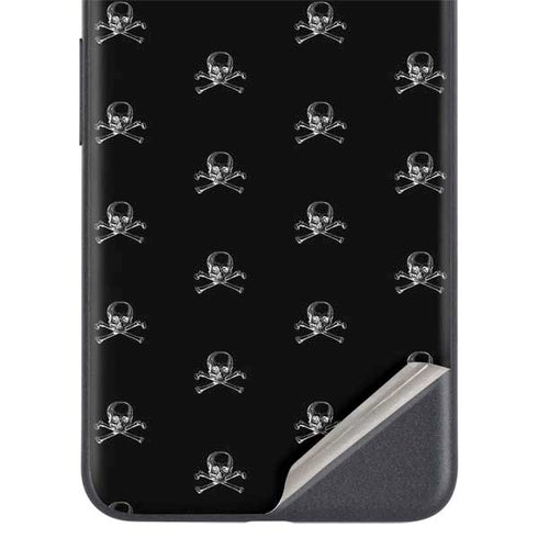 Alchemy Skull and Crossbone Pattern Google Pixel 5a Skin